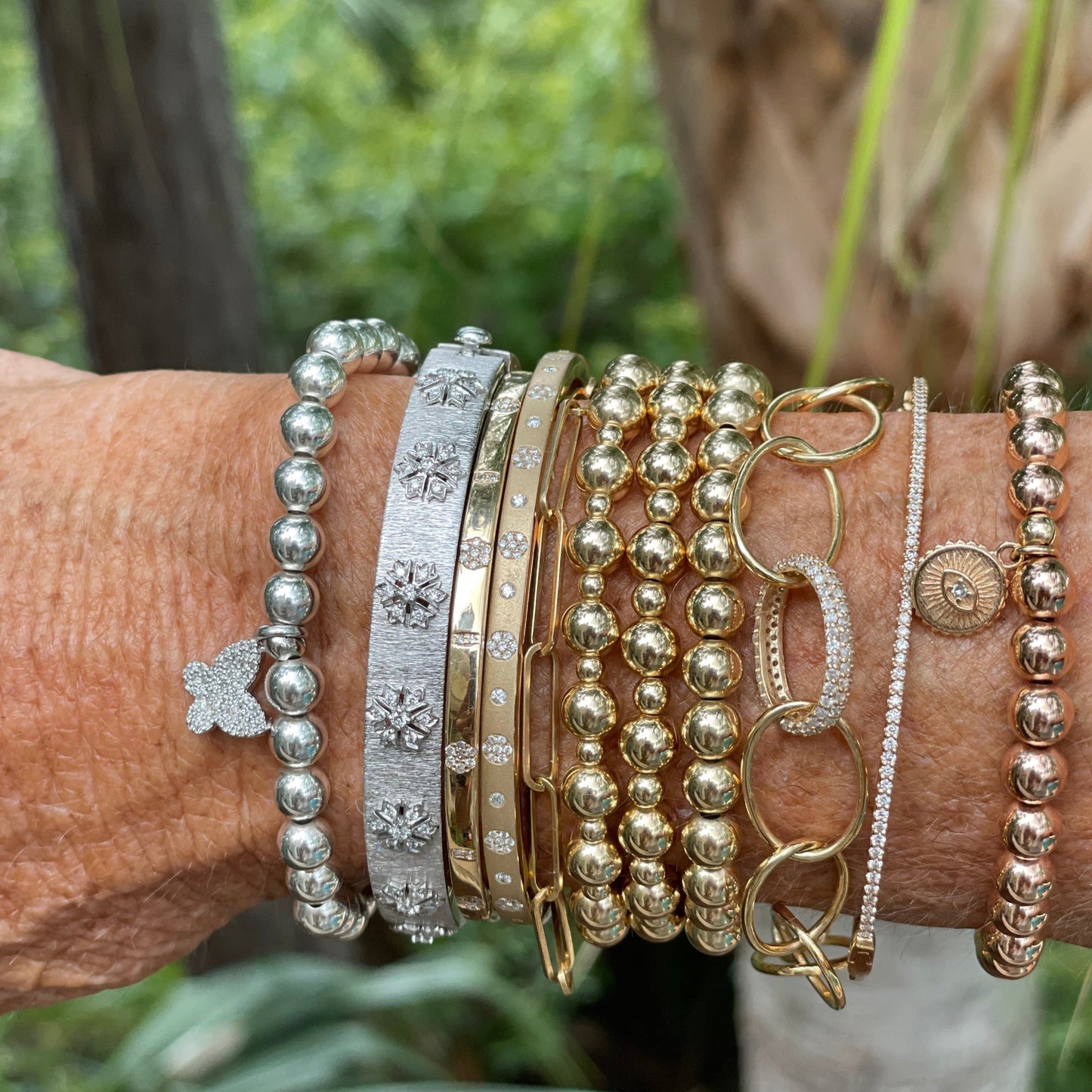 Bead Stacking Bracelets