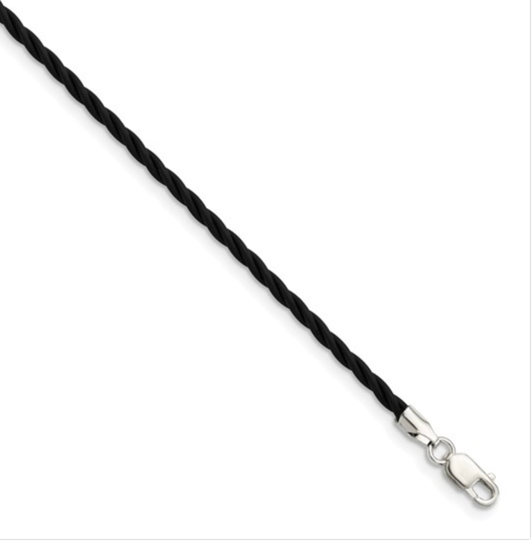 Rubber Cord Necklaces