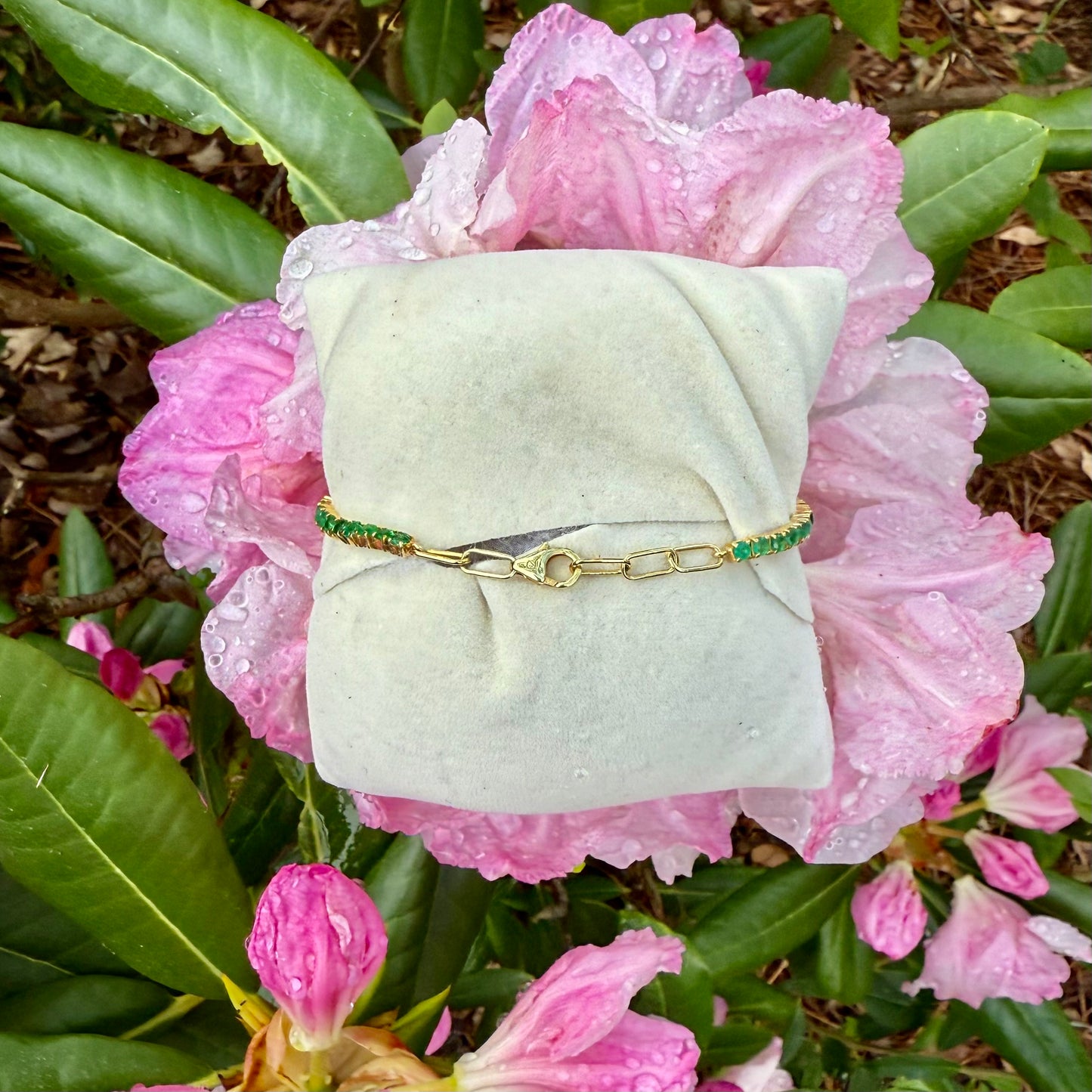Gemstone Adjustable Bracelet