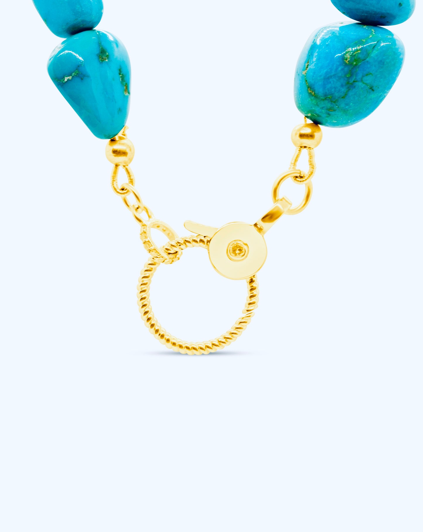 Turquoise Nugget Necklace