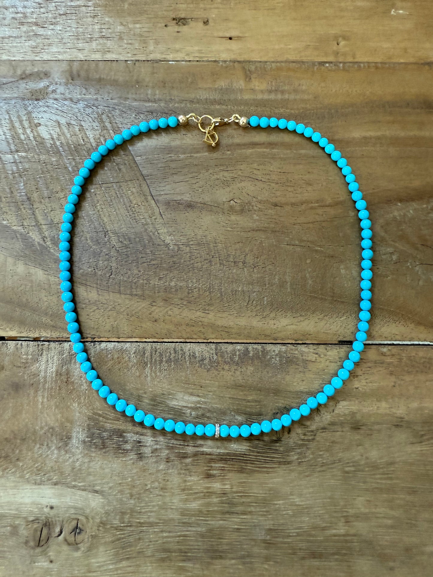 Sleeping Beauty Turquoise Choker