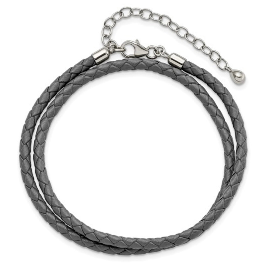 Leather Necklaces 2mm