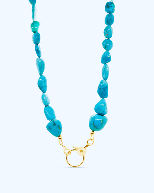Turquoise Nugget Necklace