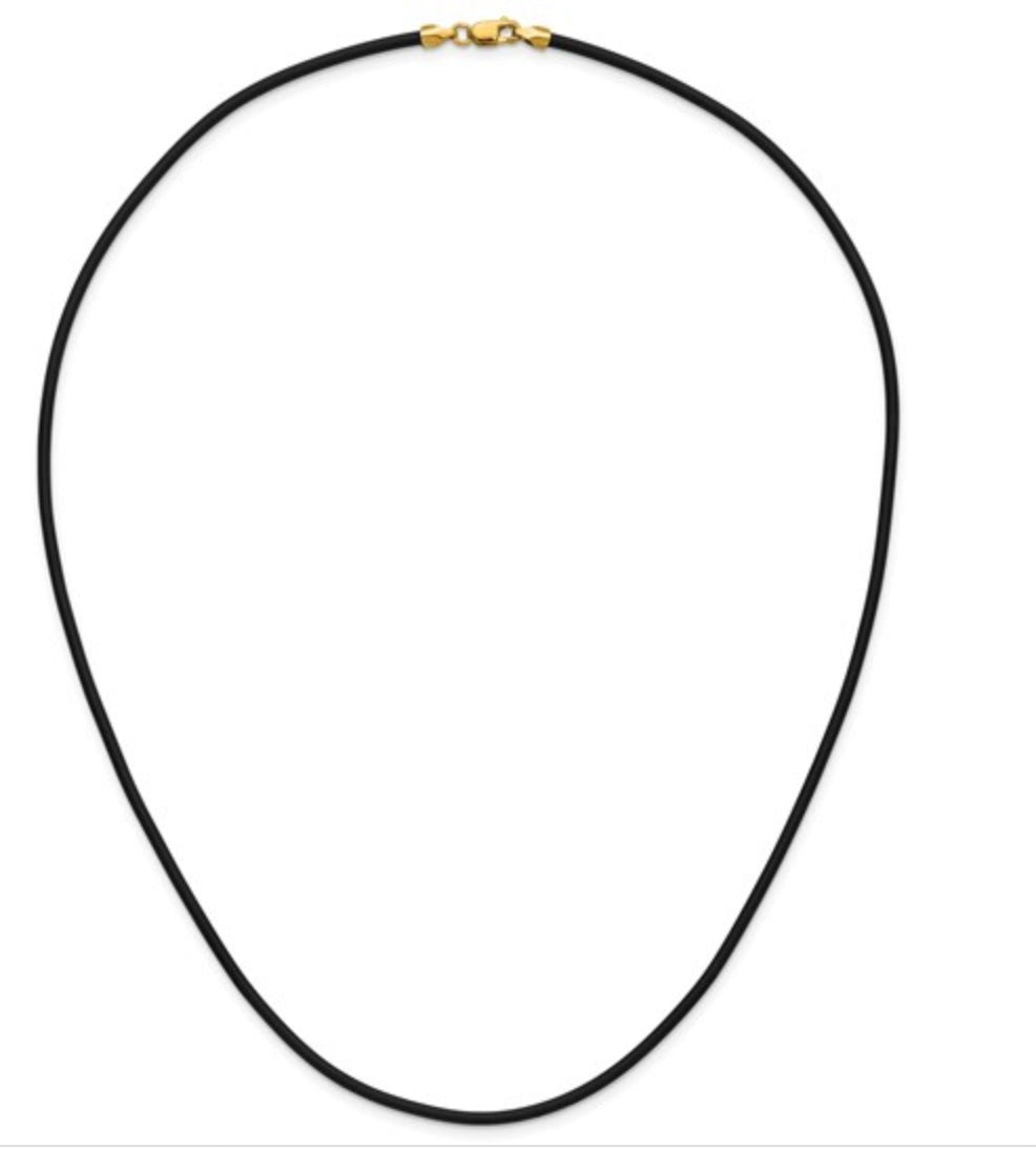 Rubber Cord Necklaces