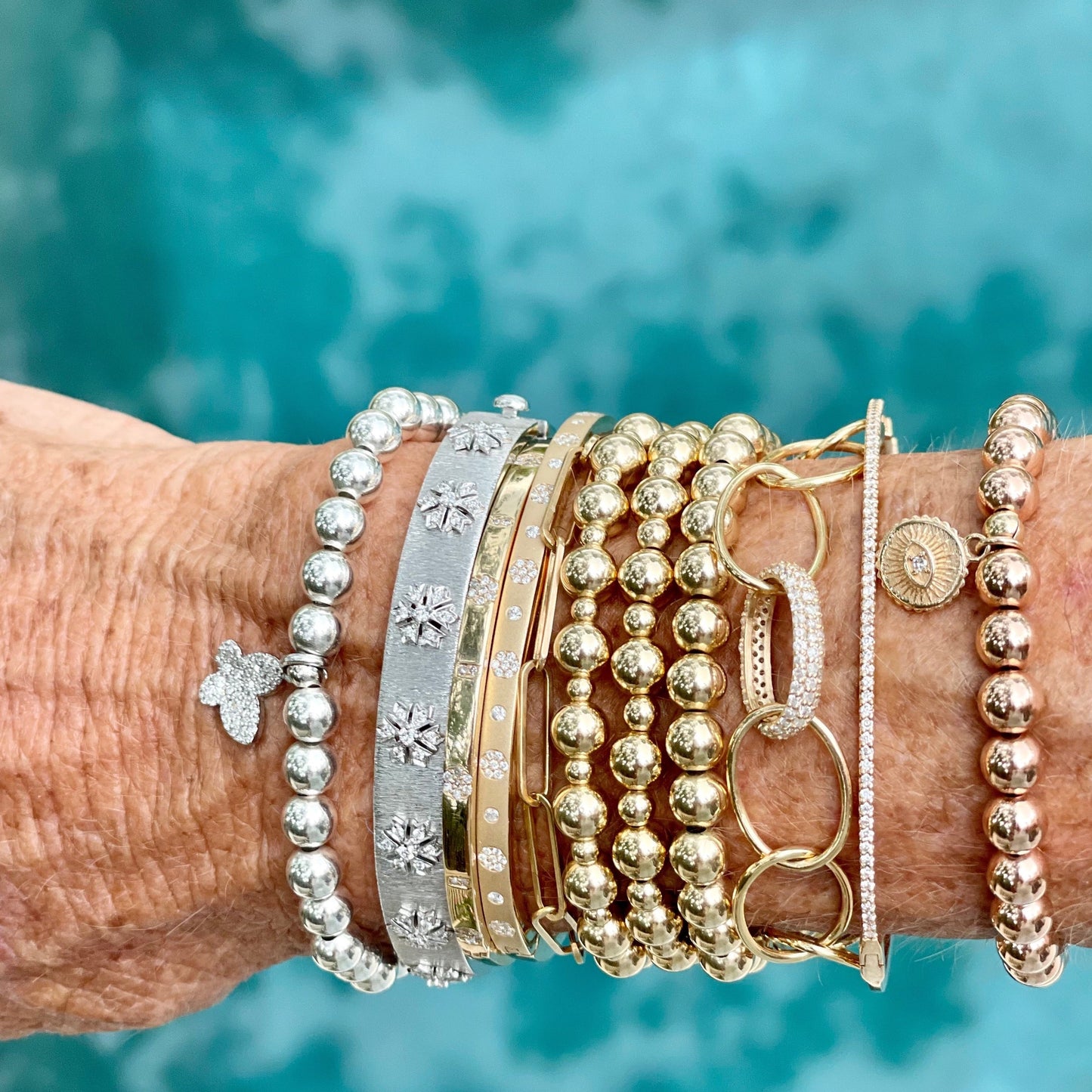 Bead Stacking Bracelets
