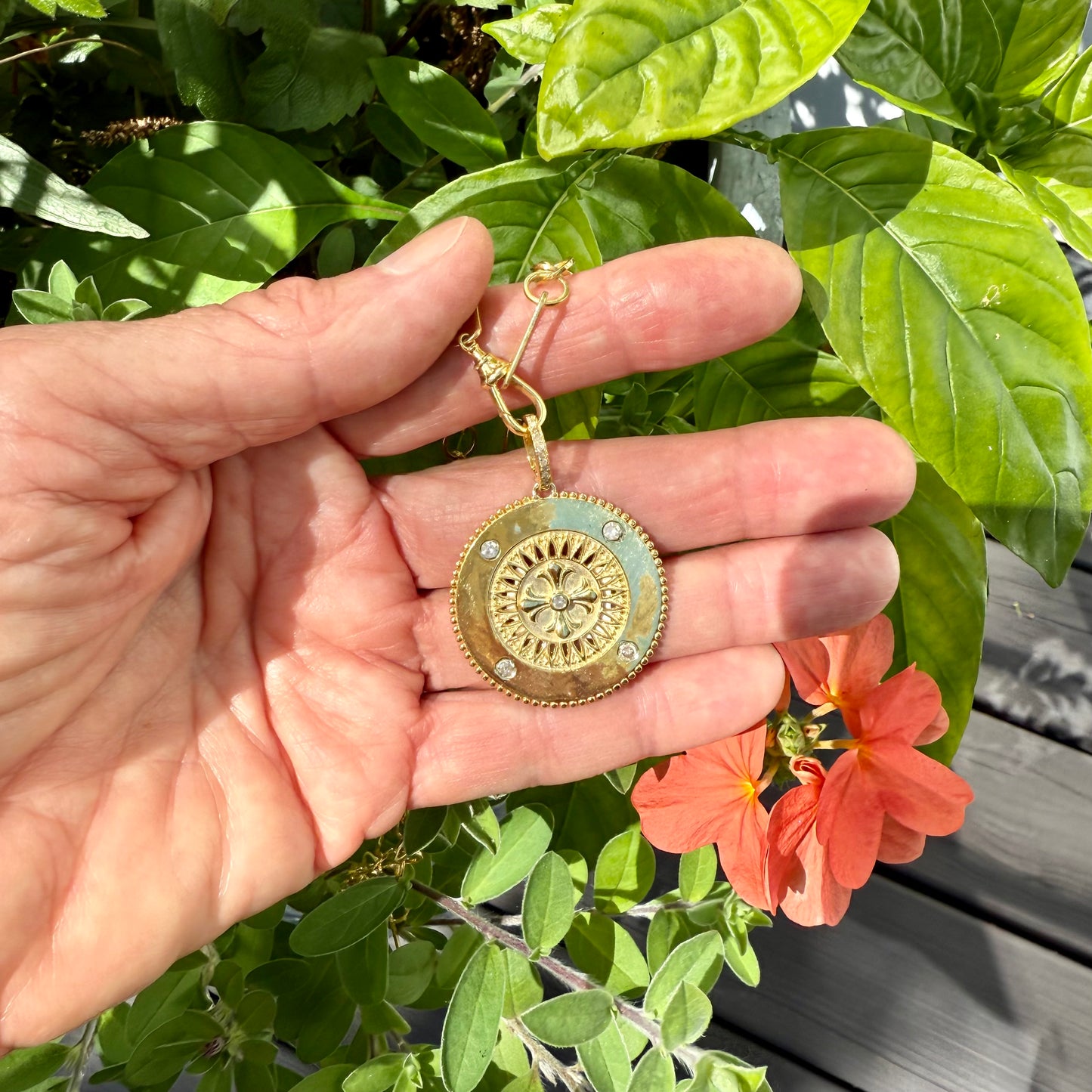 Vermeil NYC Talisman