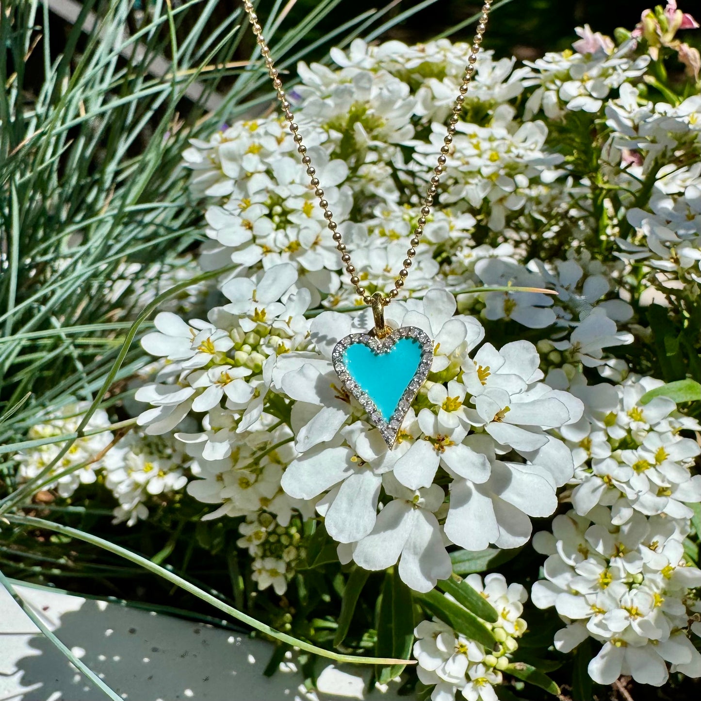 Enamel Heart