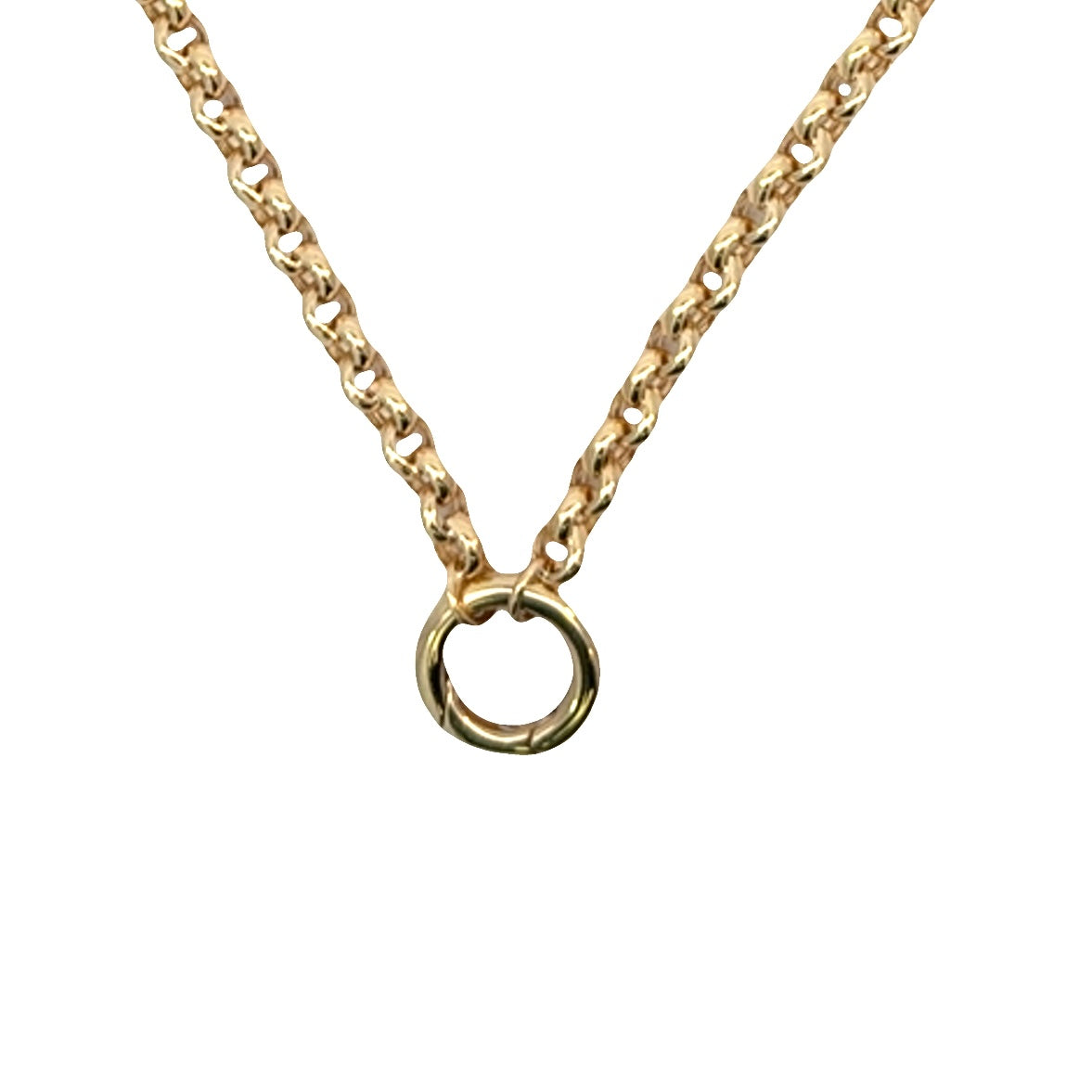 Small Round Push Clasp