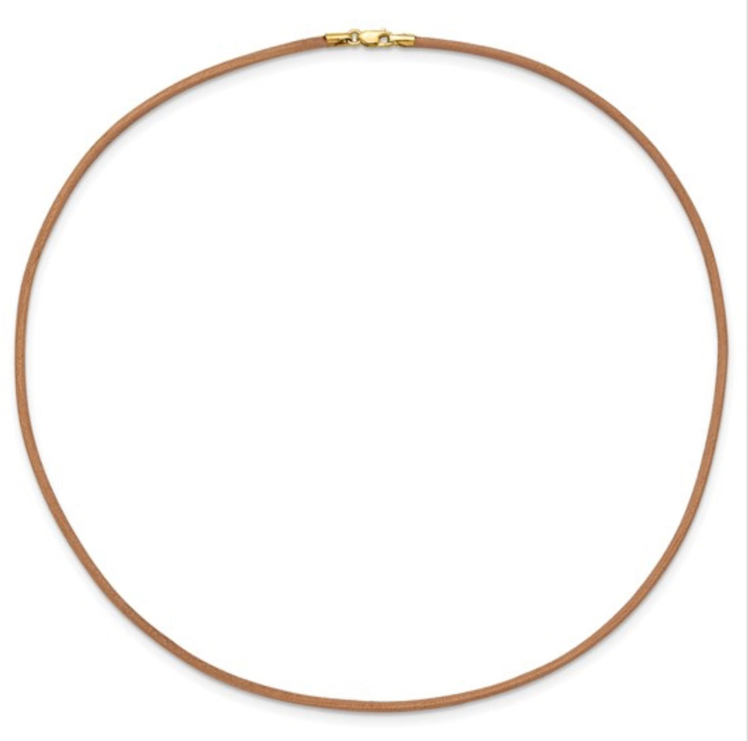 Leather Necklaces 2mm