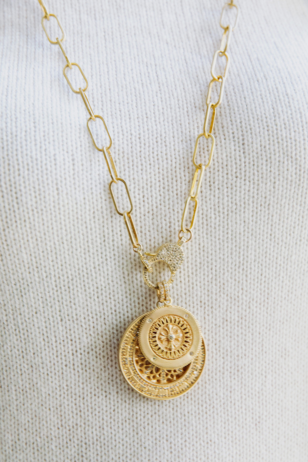 Vermeil NYC Talisman