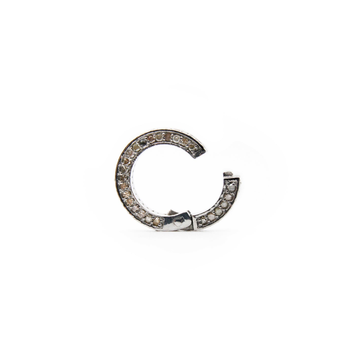 Diamond Round Clasp