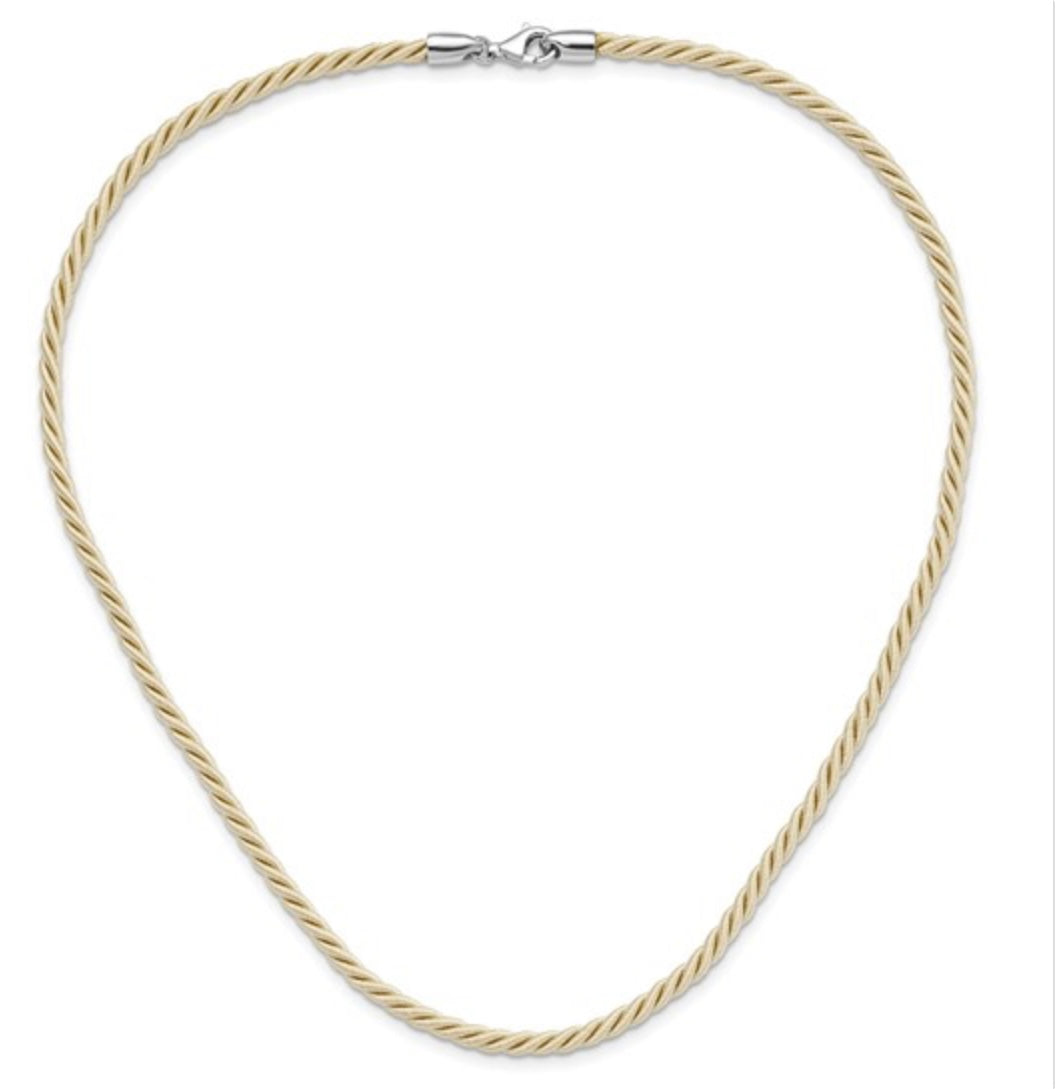 Satin Cord Necklaces