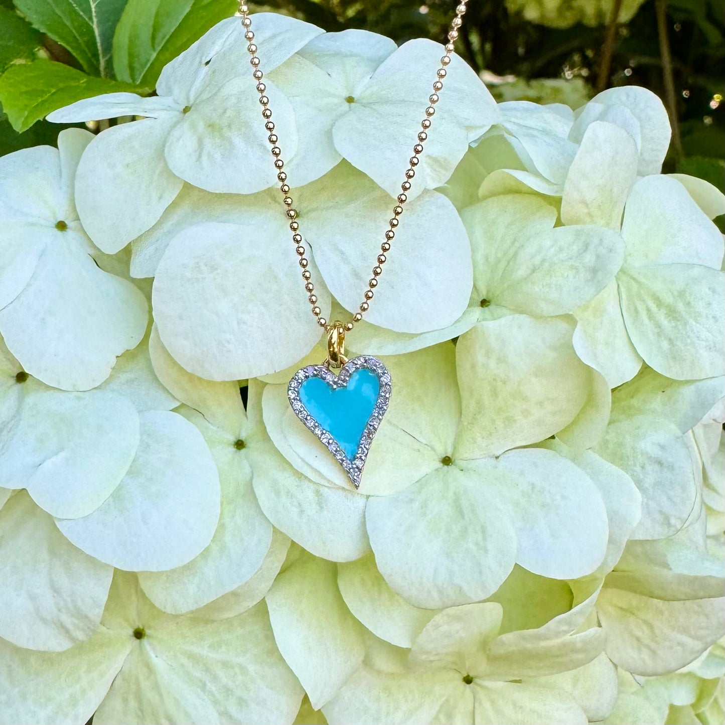 Enamel Heart