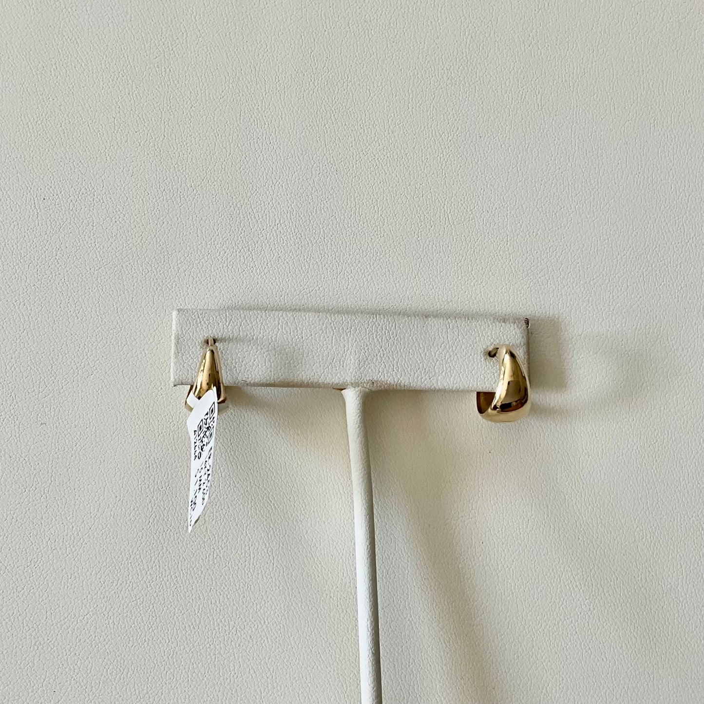 Shaped Huggie Hoops