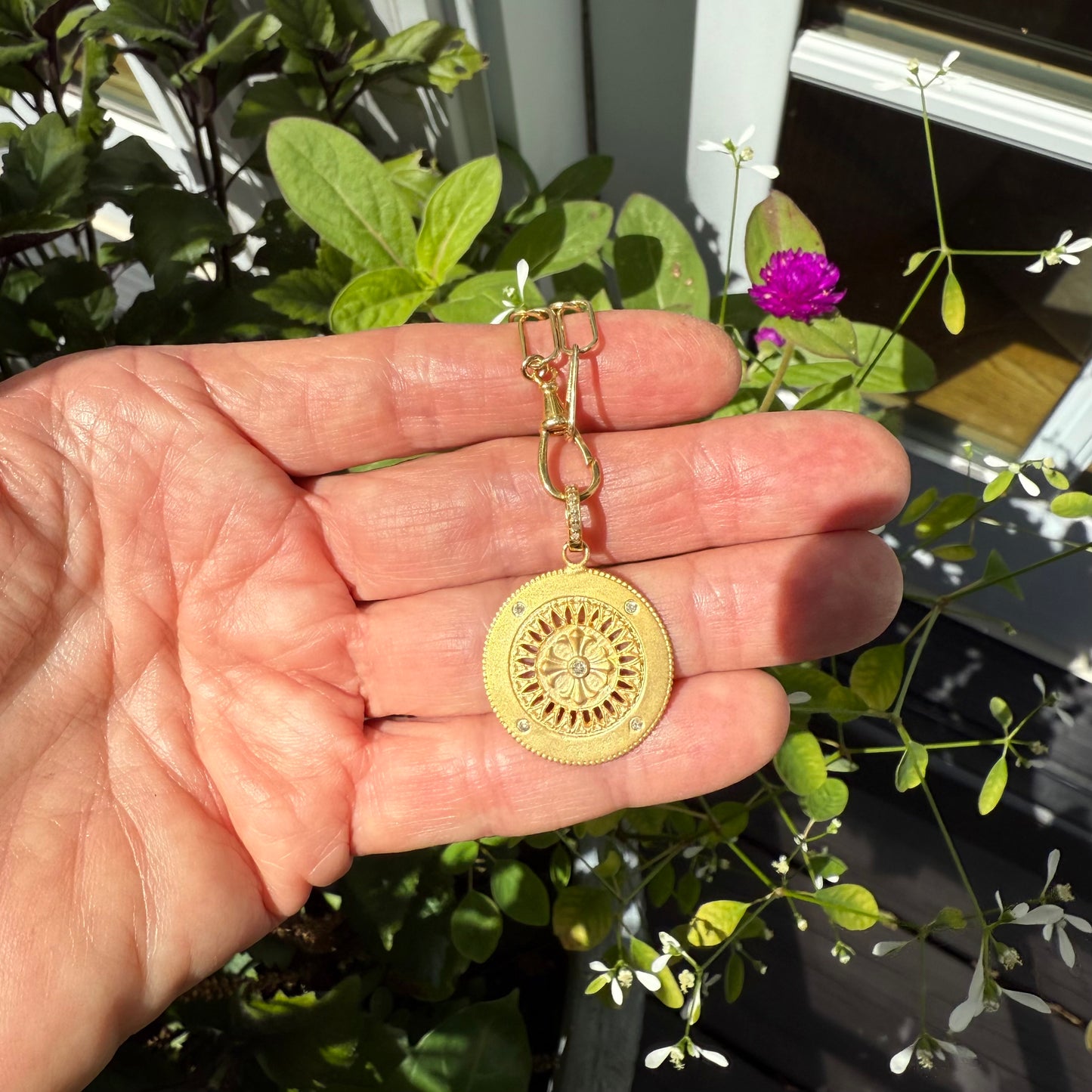 Vermeil NYC Talisman