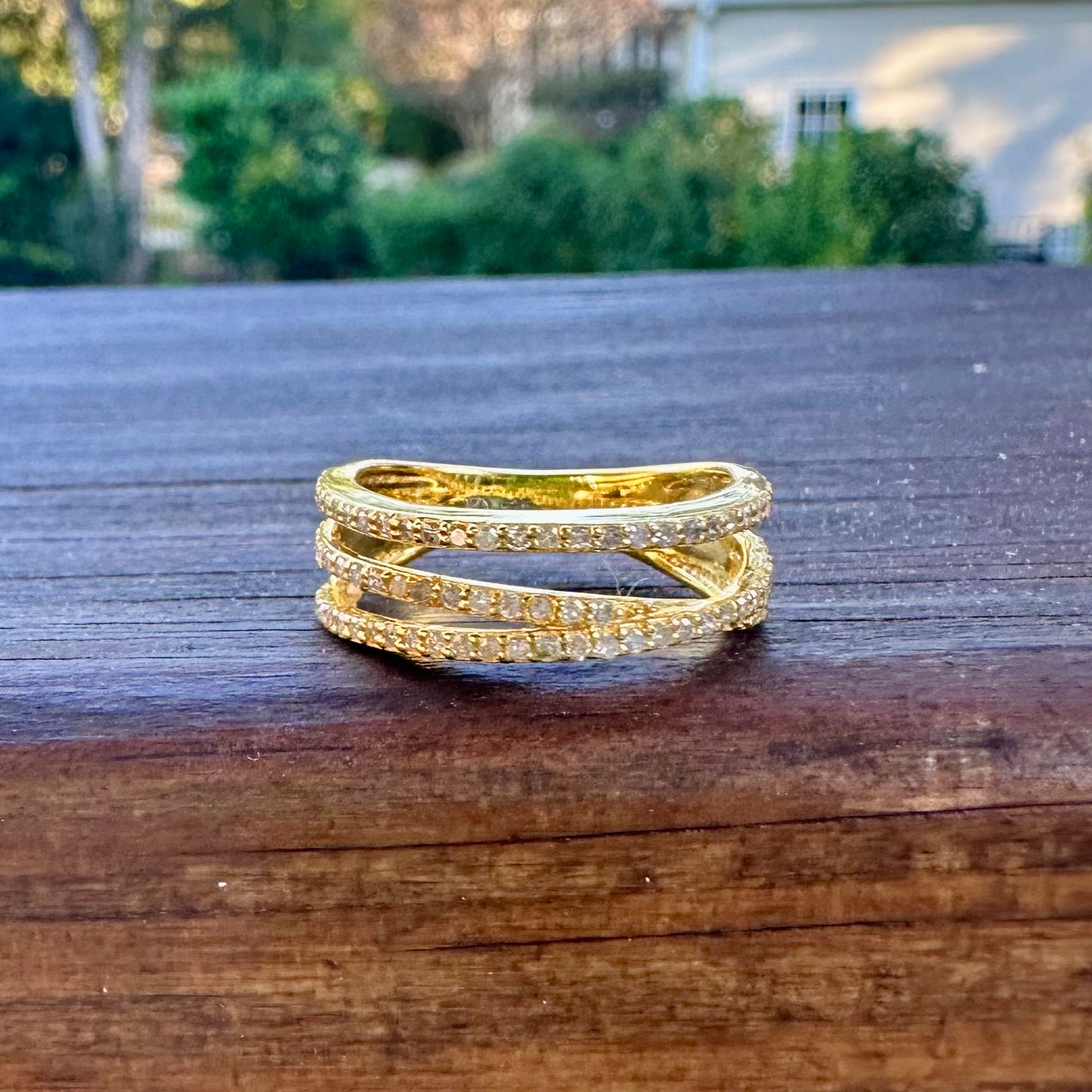 Diamond Wrap Ring