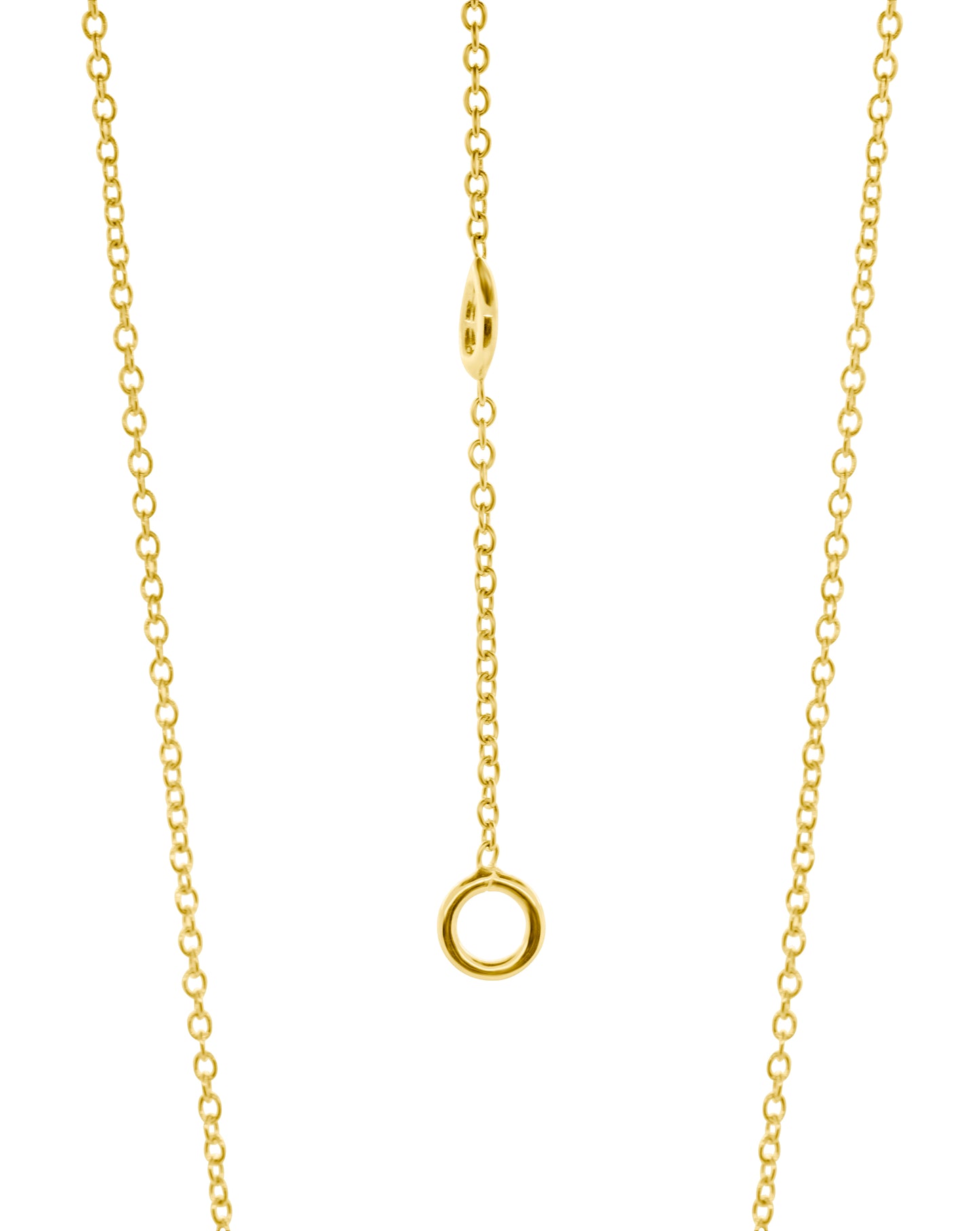 14K Gold Diamond Papillon Necklace