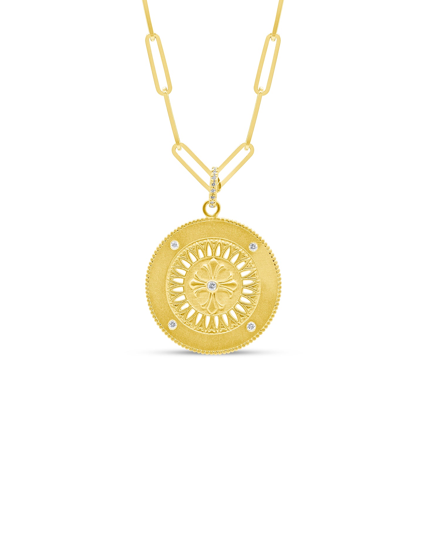 14K Gold NYC Talisman