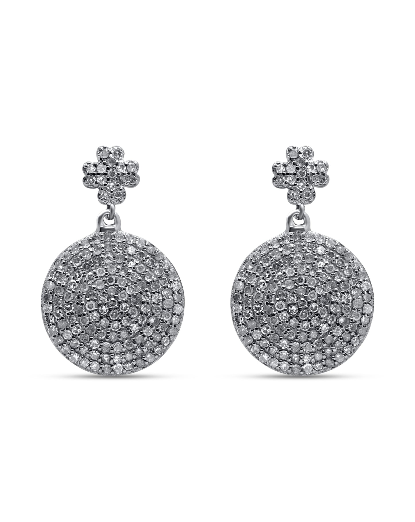 Cross Drop Earrings