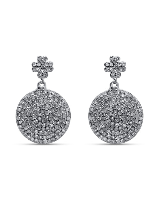Cross Drop Earrings