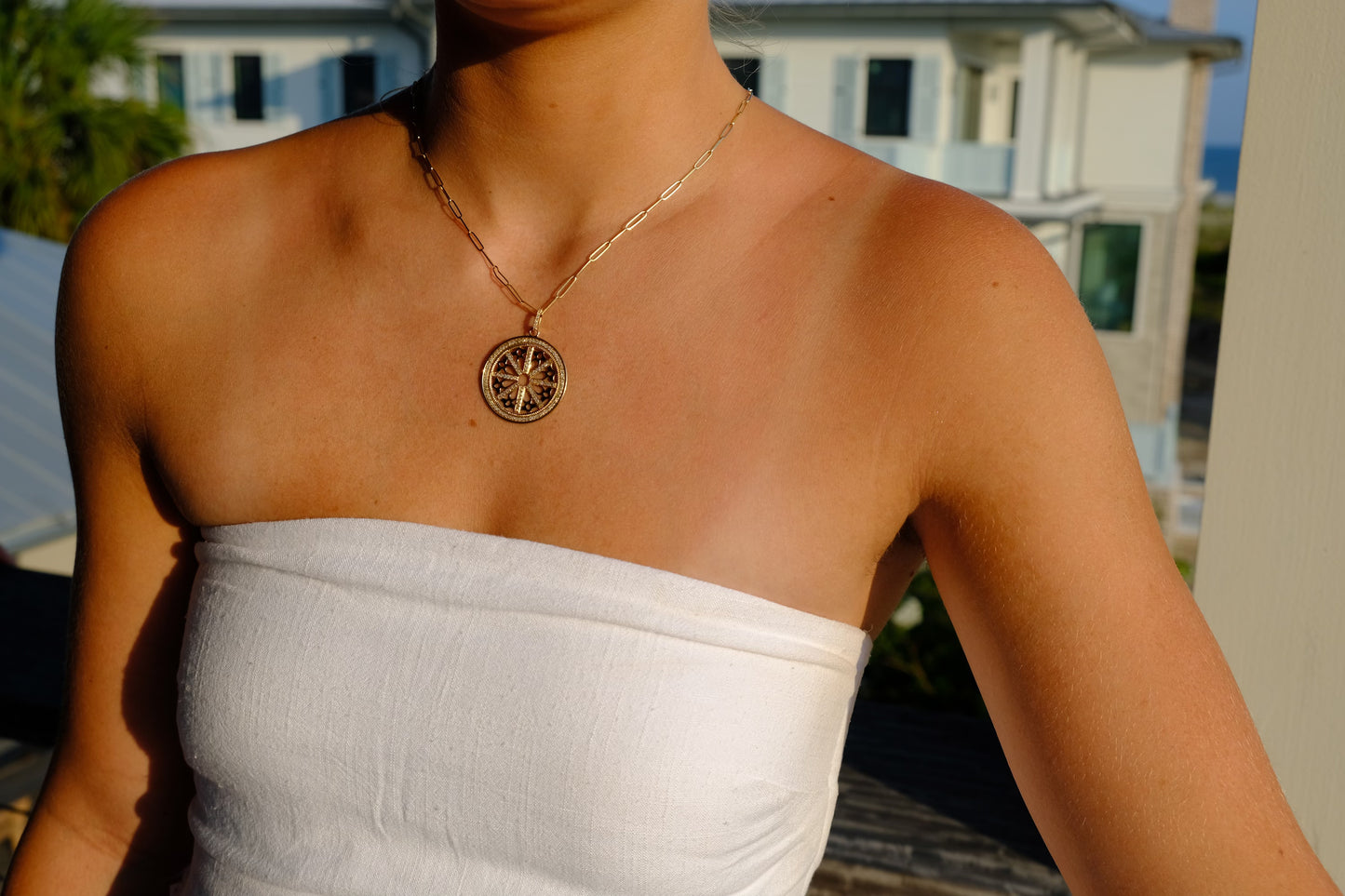 14K Gold Sicily Medium