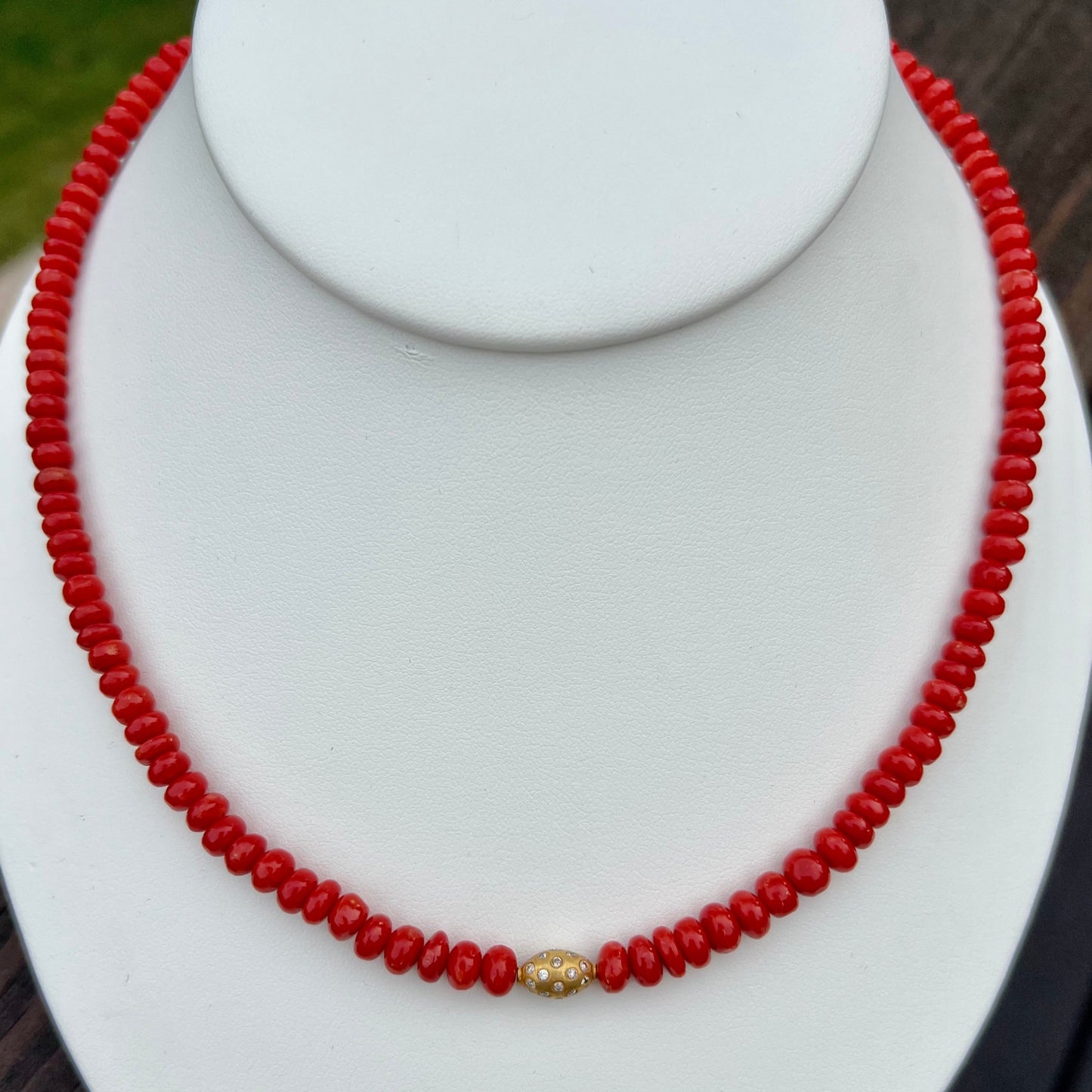 Sardinian Coral Necklace