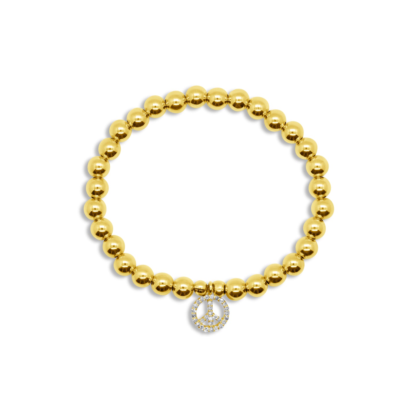 Peace Bead Bracelet