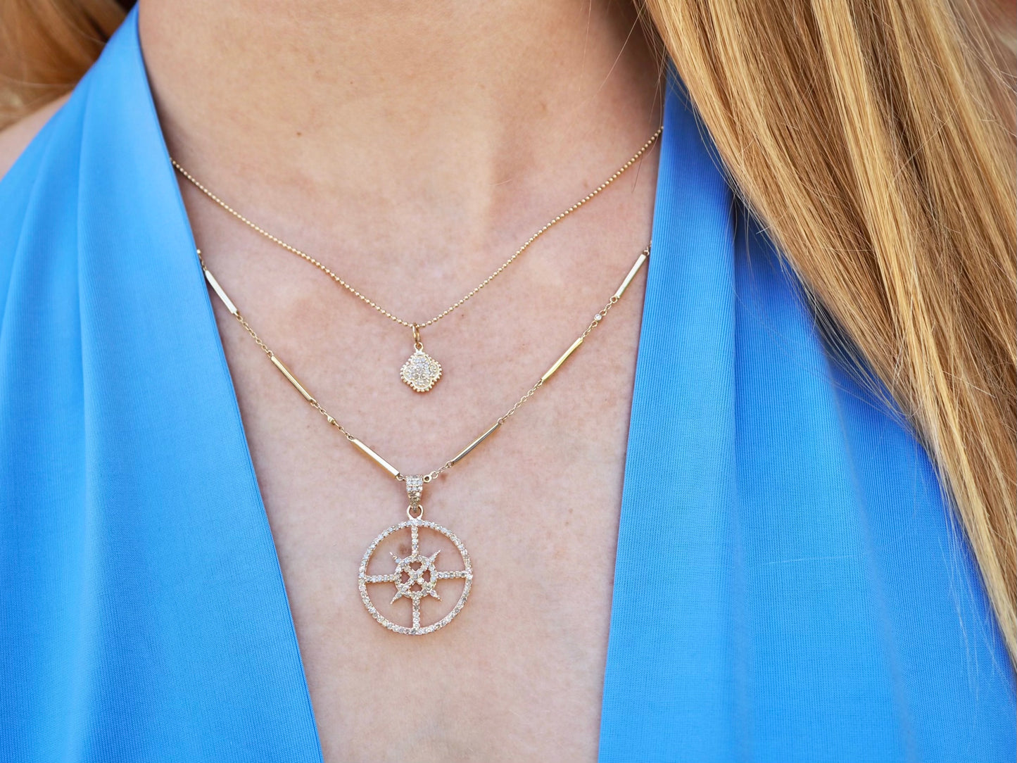 Small 14K Gold Barcelona