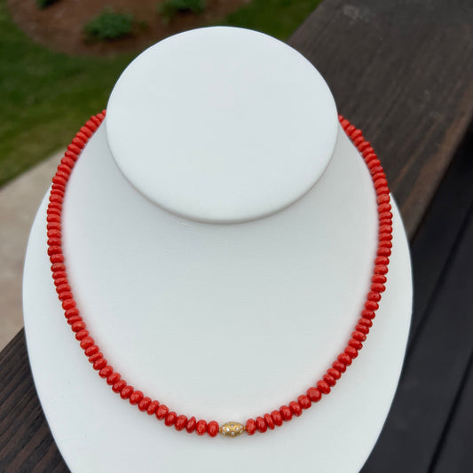 Sardinian Coral Necklace