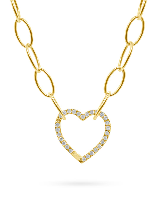 14K Gold Oval Link Chain