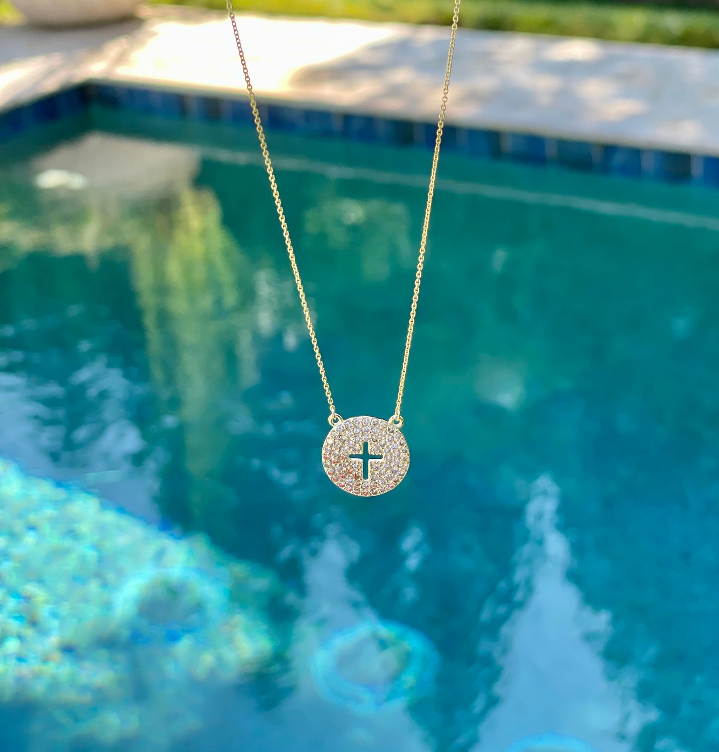 Diamond Cross Necklace