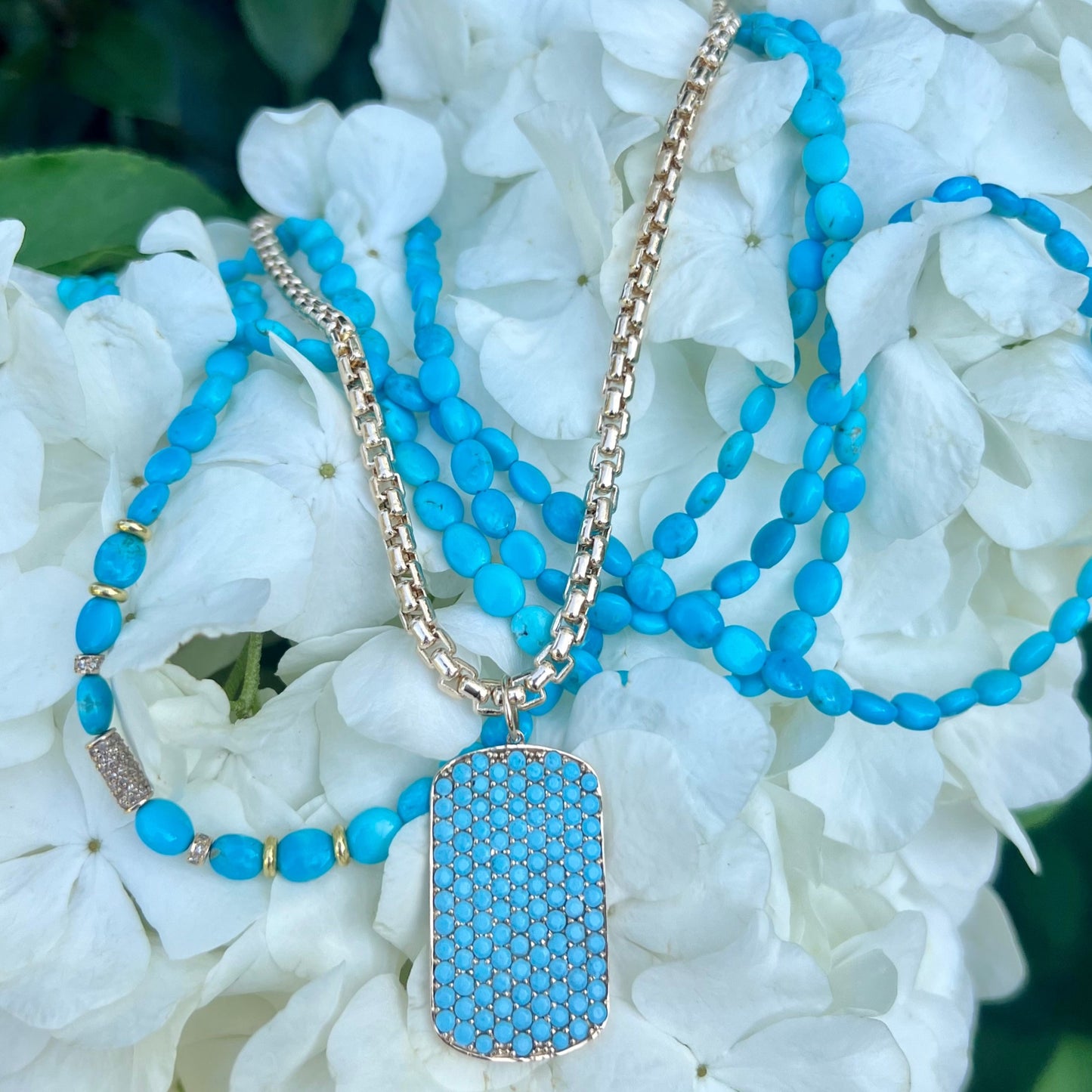 Sleeping Beauty Turquoise Necklace