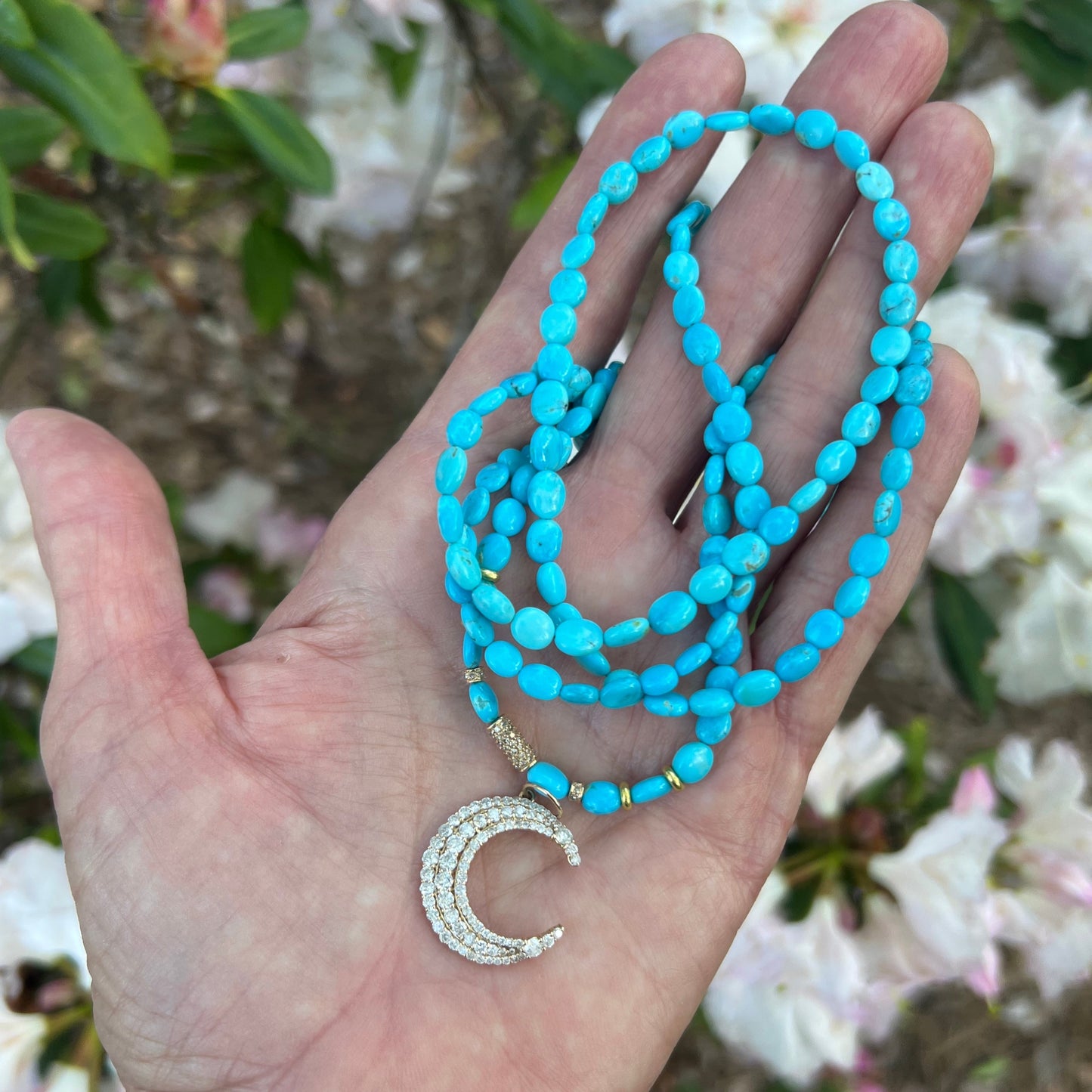 Sleeping Beauty Turquoise Necklace