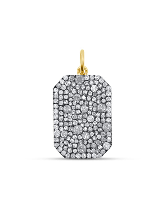 Multi Sized Diamond Dog Tag