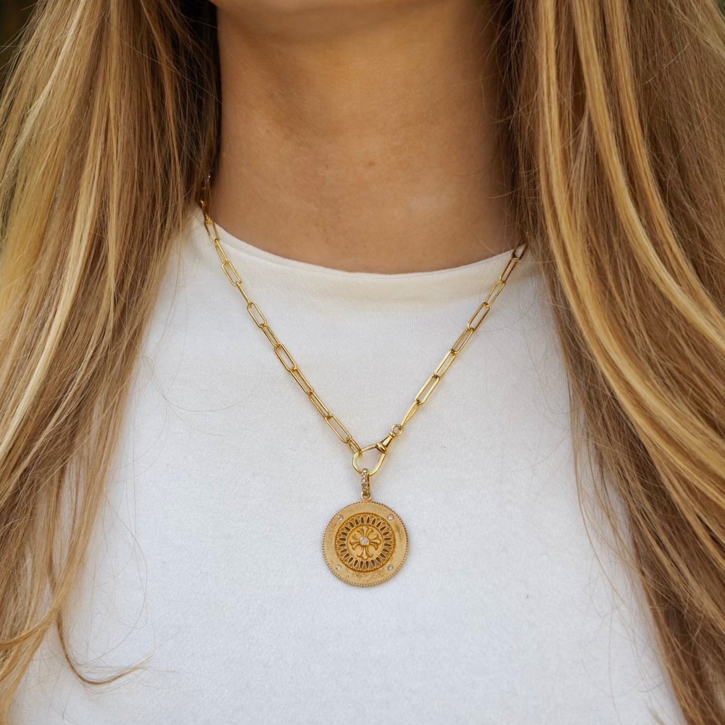 Vermeil NYC Talisman