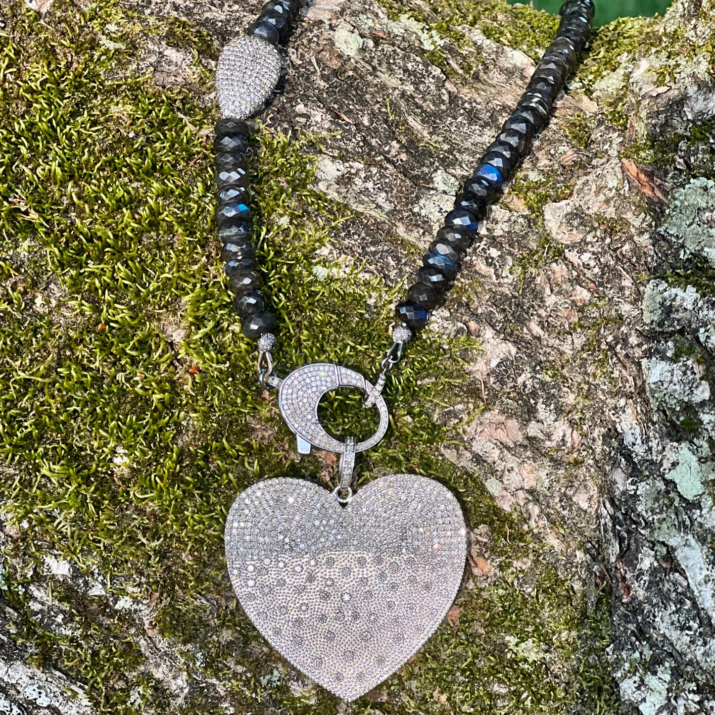 Black Labradorite Necklace