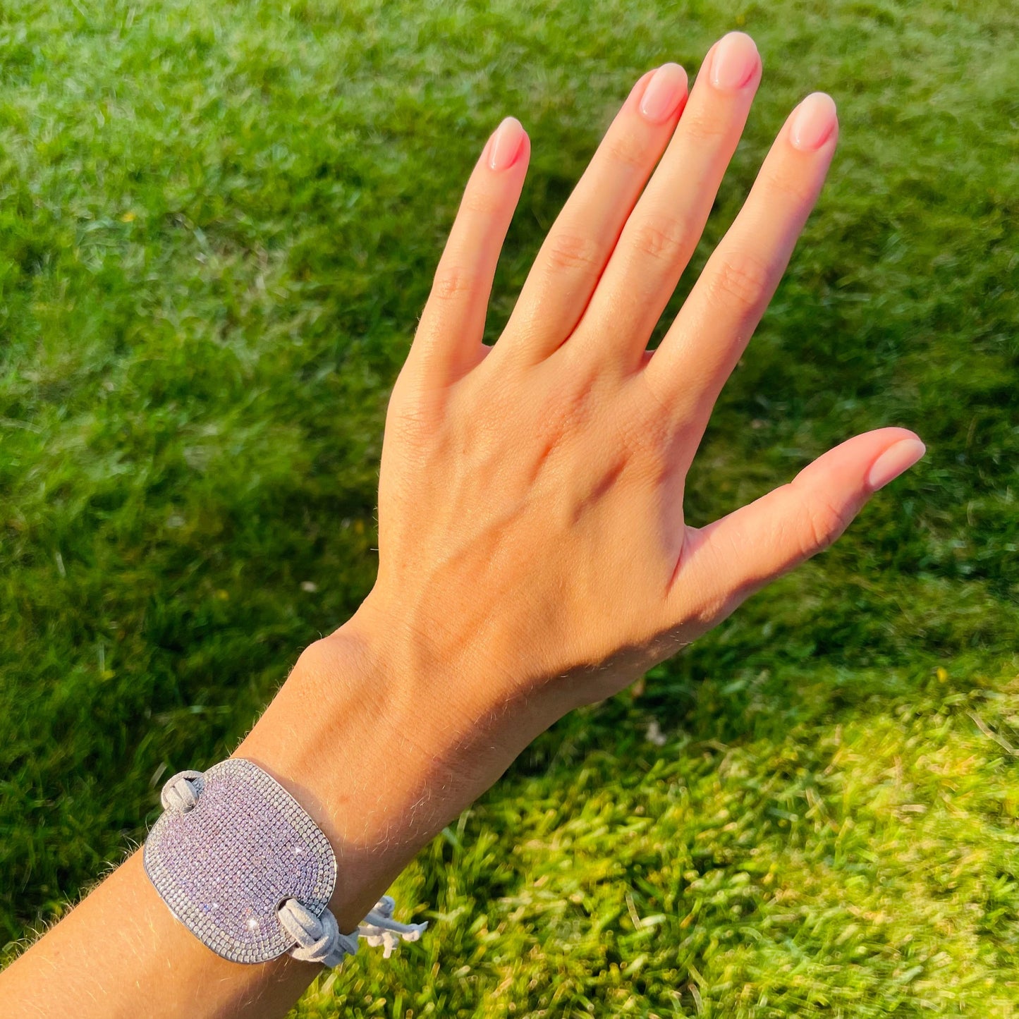 Diamond Pink Spoonbill Cuff