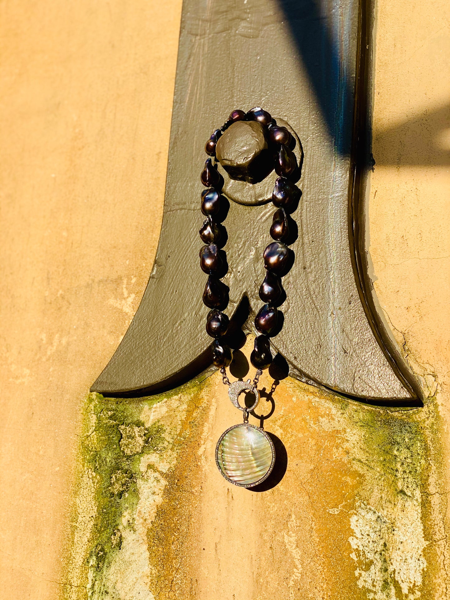 Ultra Baroque Pearl Necklace