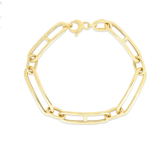 Long Link Paperclip Chain