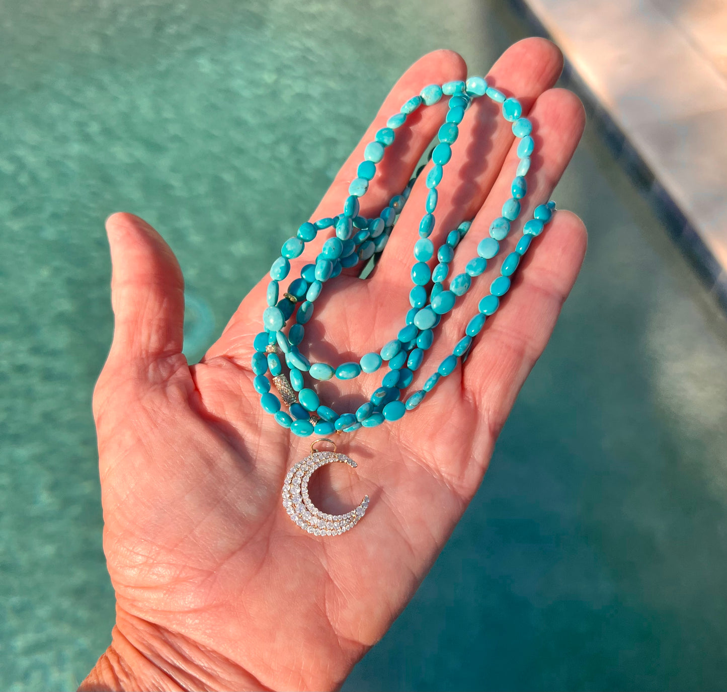 Sleeping Beauty Turquoise Necklace