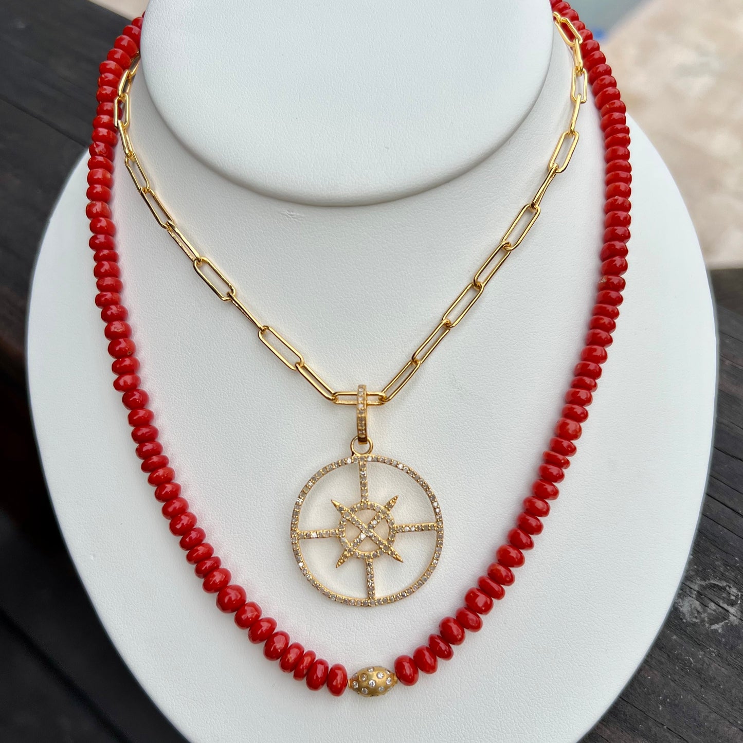 Sardinian Coral Necklace