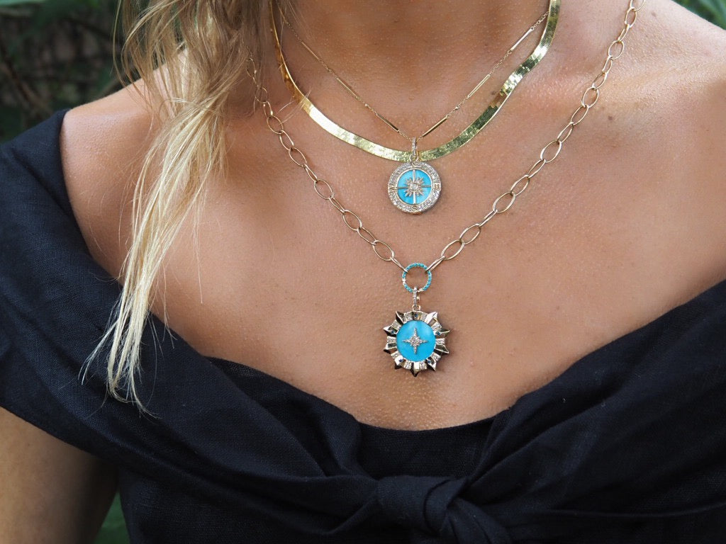 Turquoise Diamond Star