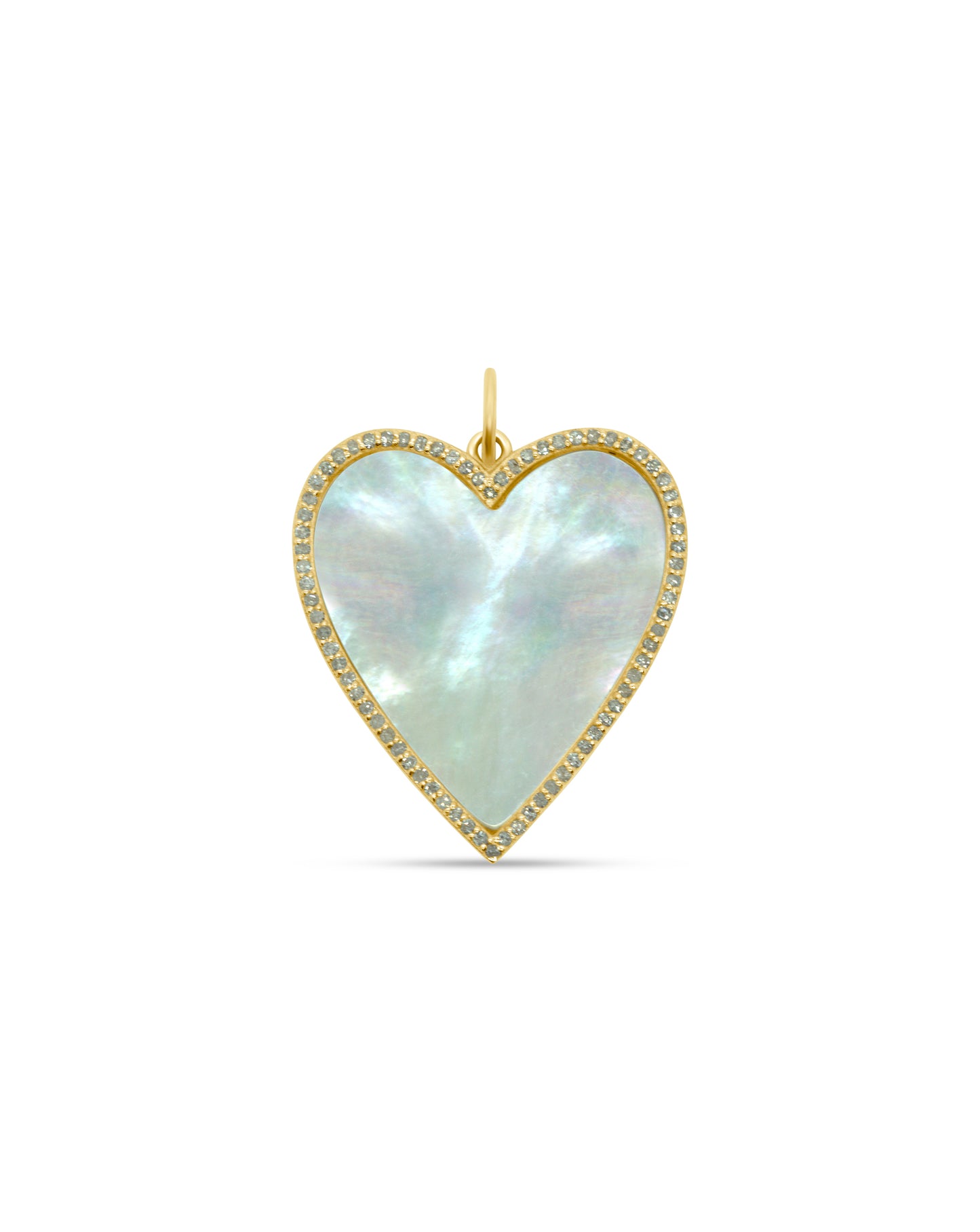 Mother of Pearl Heart