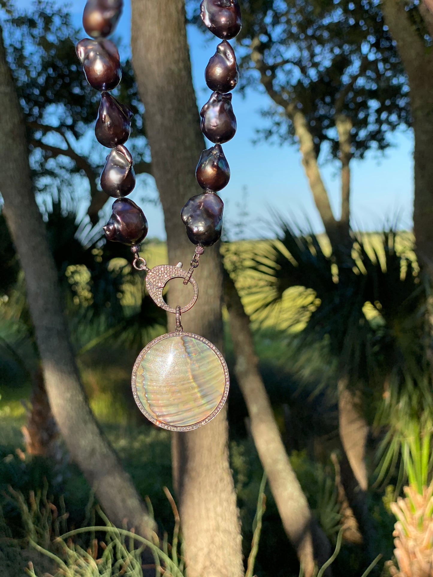 Ultra Baroque Pearl Necklace