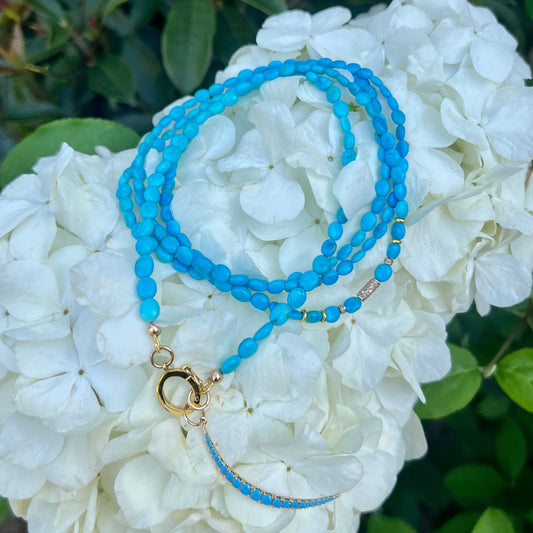 Sleeping Beauty Turquoise Necklace