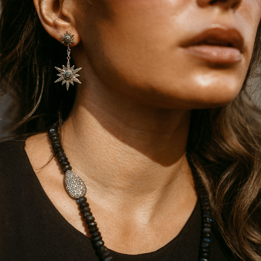 Black Labradorite Necklace