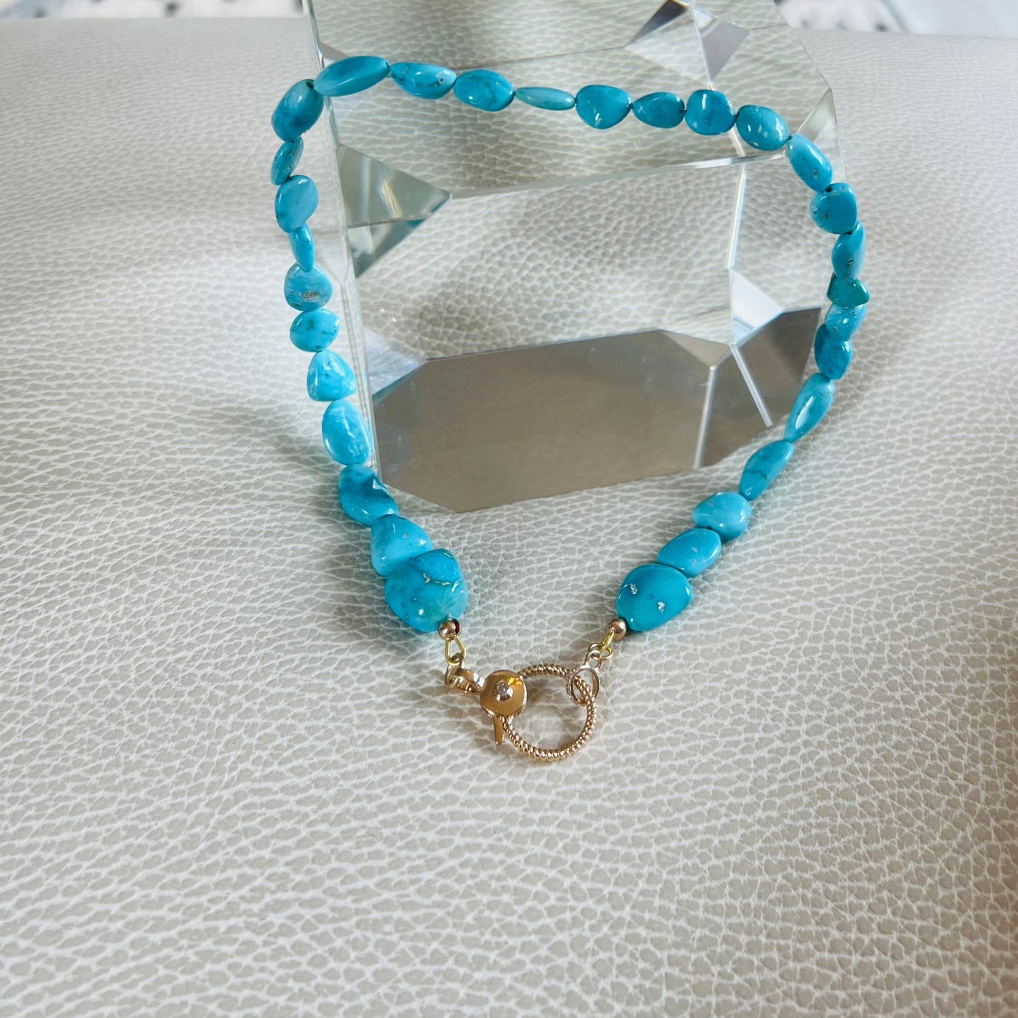 Turquoise Nugget Necklace