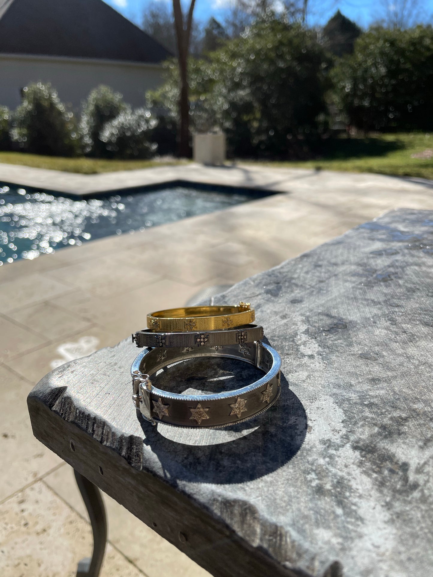 Maltese Cross Bangle