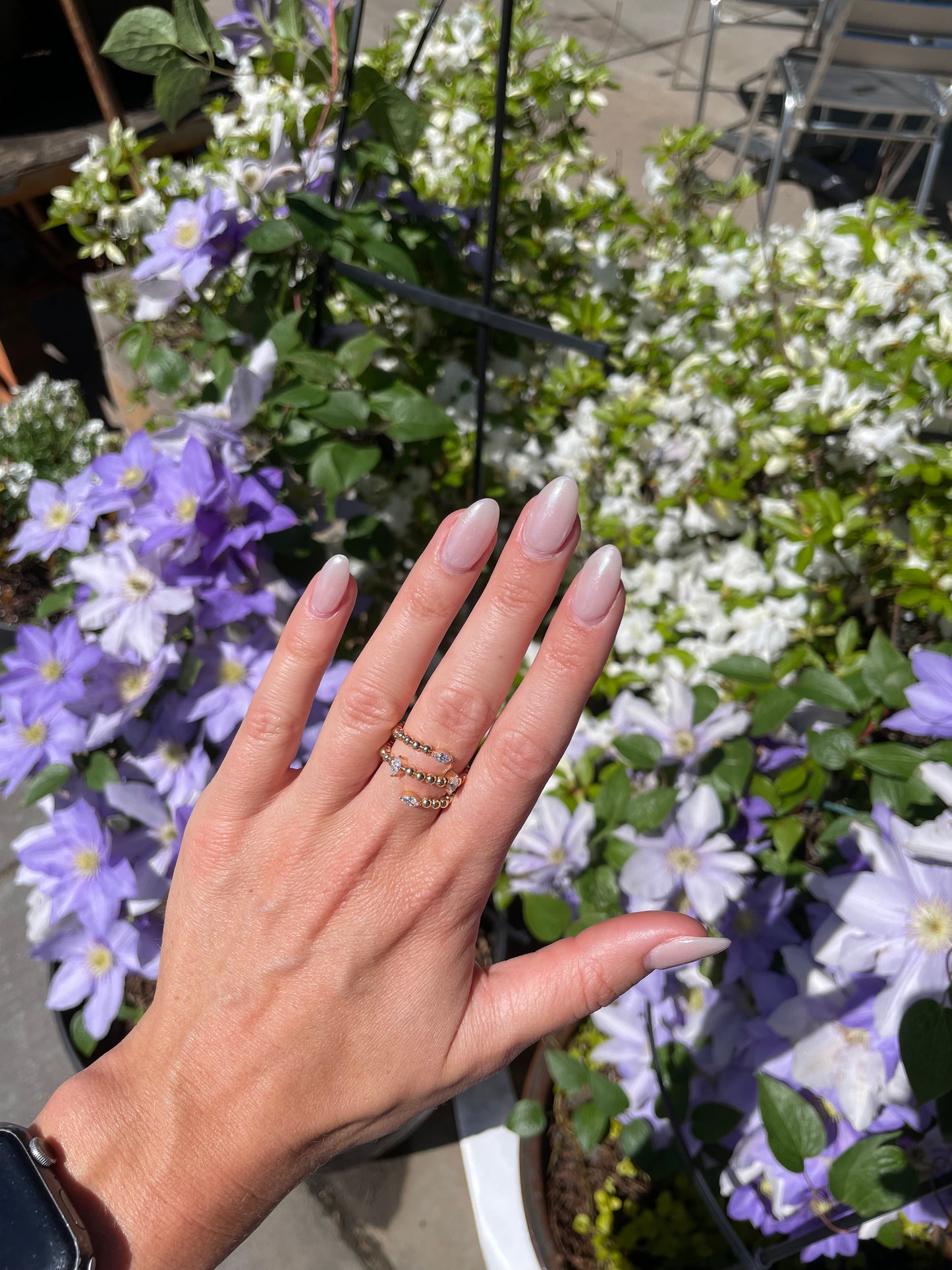 Marquise Diamond Wrap Ring