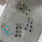 Diamond Gemdrop Earrings